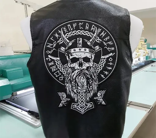 Biker Leather Jacket Patches