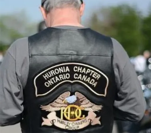 Biker Leather Jacket Patches